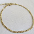 Cadena de Metal plateado oro tobillo joyería personalizados diseños